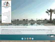 Tablet Screenshot of battarraesettimio.it